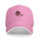 Black baseball cap with chibi Deadpool graphic design
