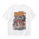 Japanese octopus sushi wave graphic t-shirt design