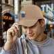 Black baseball cap with bat and full moon gothic graphic