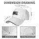 Black Baseball Cap with Night Diner Scene Art Print