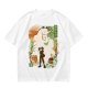Anime Themed Graphic T-Shirt With Whimsical Character Artwork