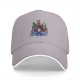 Black Baseball Cap with Villain Fantasy Character Graphic