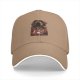 Black Baseball Cap with One Piece Luffy Straw Hat Anime Print