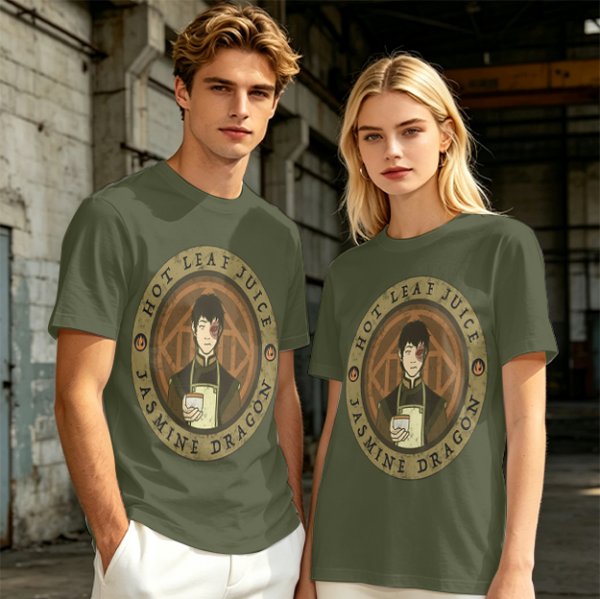Avatar The Last Airbender Zuko Hot Leaf Juice Jasmine Dragon T-Shirt