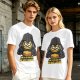Garfield Darth Vader T-Shirt Come To The Dark Side We Have Lasagna