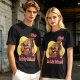 Olive T-Shirt With One Piece Anime Crew 'In My Island' Print