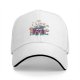 Black baseball cap with sushi graphic and 'I Like The Way You Roll' text