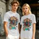 Olive T-Shirt With LeChucky Charms Pirate Cereal Graphic