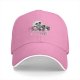 Black baseball cap with skull graphic and 'i'm good' text