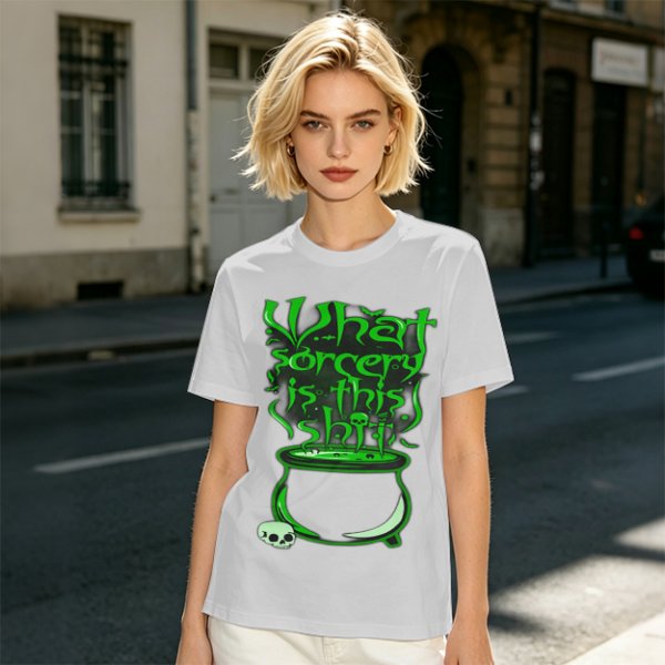 What Sorcery Is This Cauldron Graphic T-Shirt