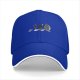 Black Baseball Cap With Studio Ghibli Character Silhouette Print