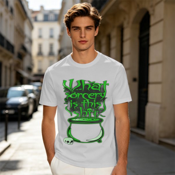 What Sorcery Is This Cauldron Graphic T-Shirt