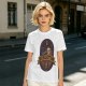 Olive green t-shirt with Skeletor Evil Ale beer graphic