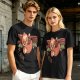 Olive T-Shirt with Cute Sloth 'It Gets Better' Graphic Print