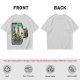 Olive T-Shirt With Pirate Ship In Glass Jar Artwork