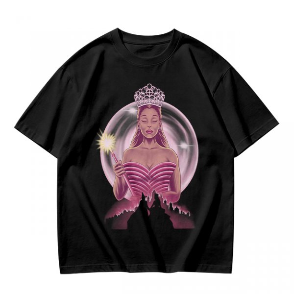 Olive T-Shirt With Glinda The Good Witch Graphic Print