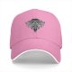 Black Baseball Cap With Fantasy Crest Emblem