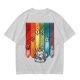 Dungeons and Dragons Polyhedral Dice Rainbow Graphic T-Shirt