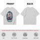 Olive T-shirt with One Piece Thousand Sunny Pirate Ship Print