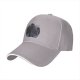 Black Baseball Cap With Dark Fantasy Warrior Sword Print