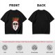 Olive T-Shirt with Kriss Santa Rock Band Graphic Print