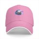 Black Baseball Cap With Toothless And Light Fury Dragon Art