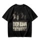 Olive T-Shirt With Every Bunny Was Kung Fu Fighting Print
