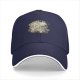 Black Baseball Cap With Good Friends Donut And Coffee Graphic