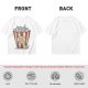 Olive T-Shirt With Pop Cats Popcorn Bucket Graphic