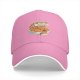 Black baseball cap with kitten nuggets takeout box graphic