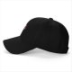 Black Baseball Cap With Anime Character Print On Red Circle