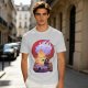 Anime Gear 5 Character Graphic T-Shirt With Sunset Scene