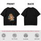 Olive T-Shirt With Angel Pizza Slice 'Heaven's Slice' Graphic