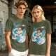 Spirited Away Chibi Haku and Chihiro Graphic T-Shirt