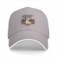 Black baseball cap with angry duck 'Born to Kill' retro graphic