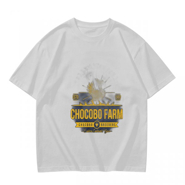 Olive Chocobo Farm Graphic T-Shirt for Fans