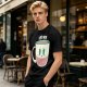 Olive Graphic Tee With Angry Coffee Cup I Need More Print