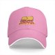Black baseball cap with sleeping duck graphic and 'Until My Problems Disappear' text