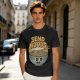 Olive Green T-Shirt With Retro Send Noods Ramen Bowl Graphic