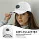 Black Baseball Cap With Mystical Black Cat And Crescent Moon Art