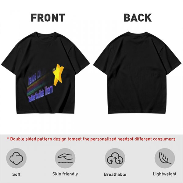 Olive Graphic T-Shirt With Star And Rainbow Text Design