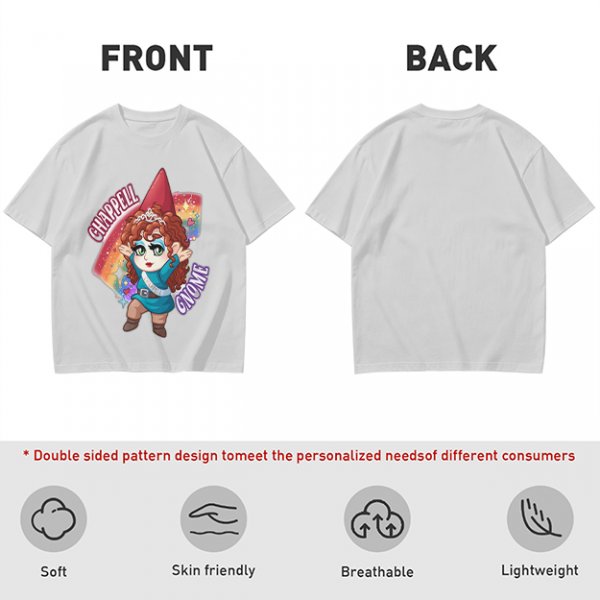 Chappell Gnome Chibi Character Graphic T-Shirt