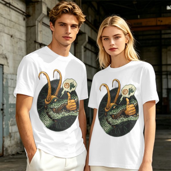 Alligator Loki Thumbs Up Graphic Tee