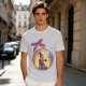 Olive Christmas Elf Ornament T-Shirt with 'This is Xmass' Print