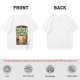 Olive Graphic T-Shirt With Coffee And Mountain Sunrise Design