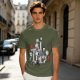 Horror Movie Character Cats On Cat Tree Graphic T-Shirt