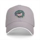 Black Baseball Cap With 'But First Coffee' Halloween Themed Print