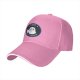 Black Baseball Cap With Nope Seal Of Disapproval Graphic