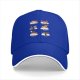 Black Baseball Cap With Sushi Cat Illustrations