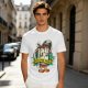 Forever Tired Coffee Mug Cartoon Character T-Shirt Design